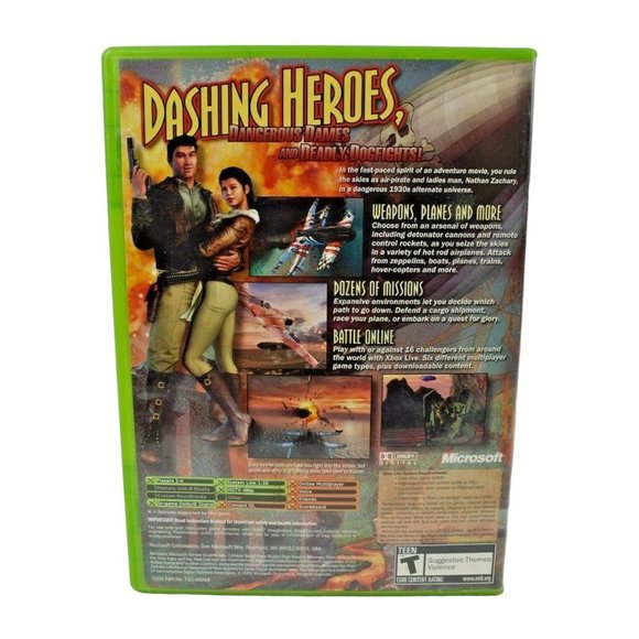 Microsoft Studios Crimson Skies High Road to Revenge Microsoft Xbox, 2003 - Picture 3 of 3